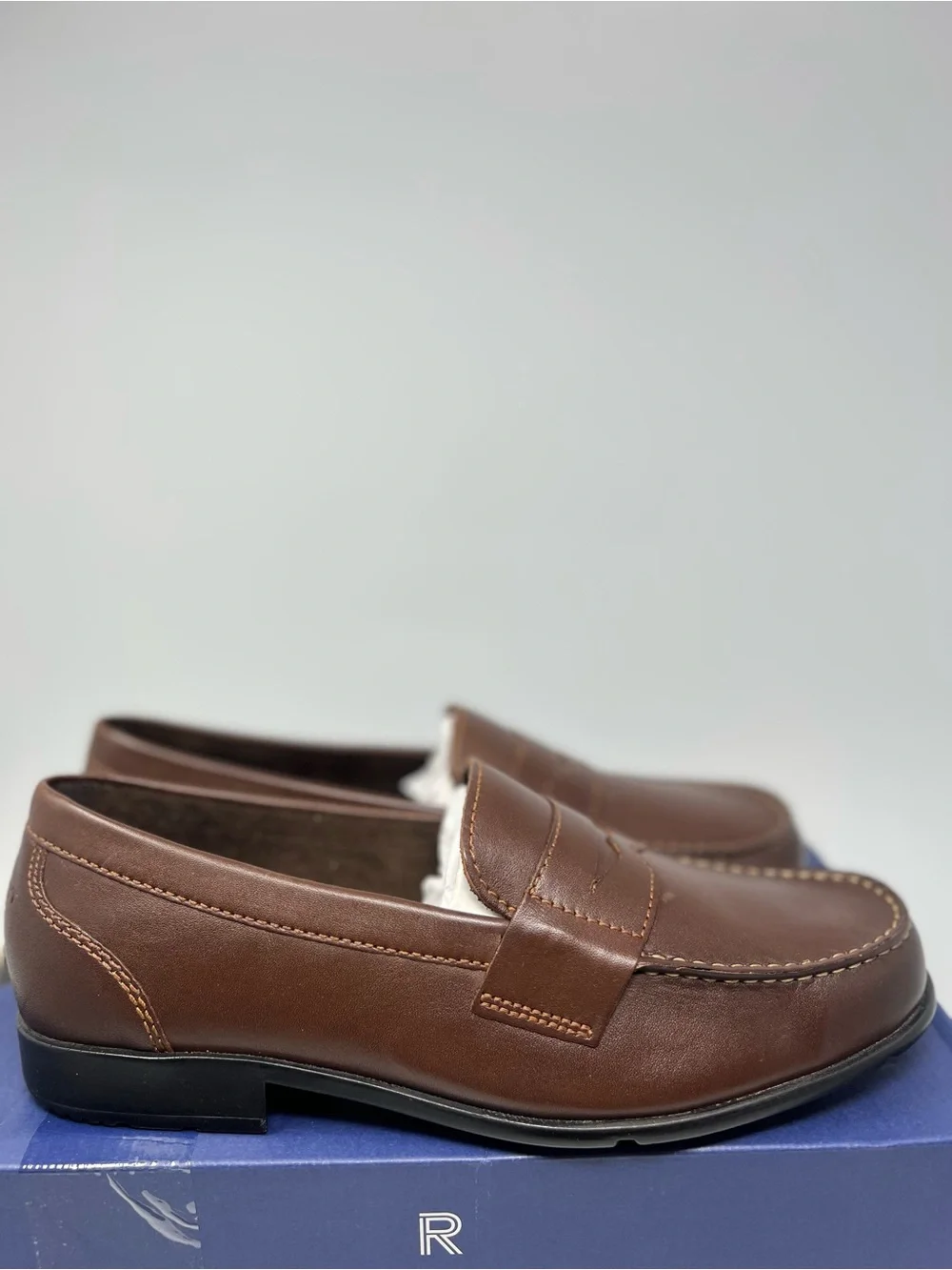 Rockport Classic Penny Loafers Size 9.5 Wide